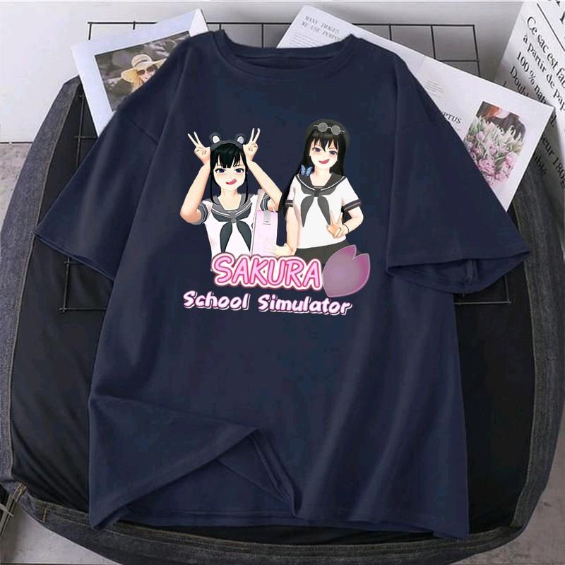BAJU ANAK KAOS ANAK LAKI PEREMPUAN SAKURA SCHOOL SIMULATOR atasan pakaian 5