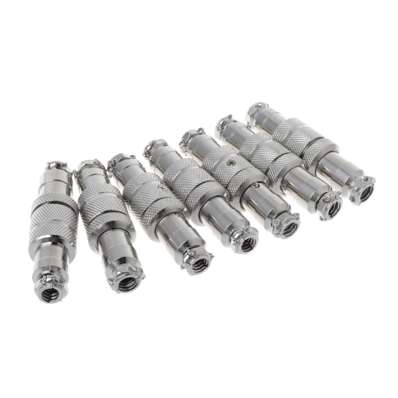 z - Đầu nối nam hàng không Gx16, phích cắm nữ, 2/3/4/5/6/7/ 8 chân 4