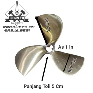 Kipas Perahu Daun 3 Type KND 180 H. Mahli Kuningan Asli Kalimantan