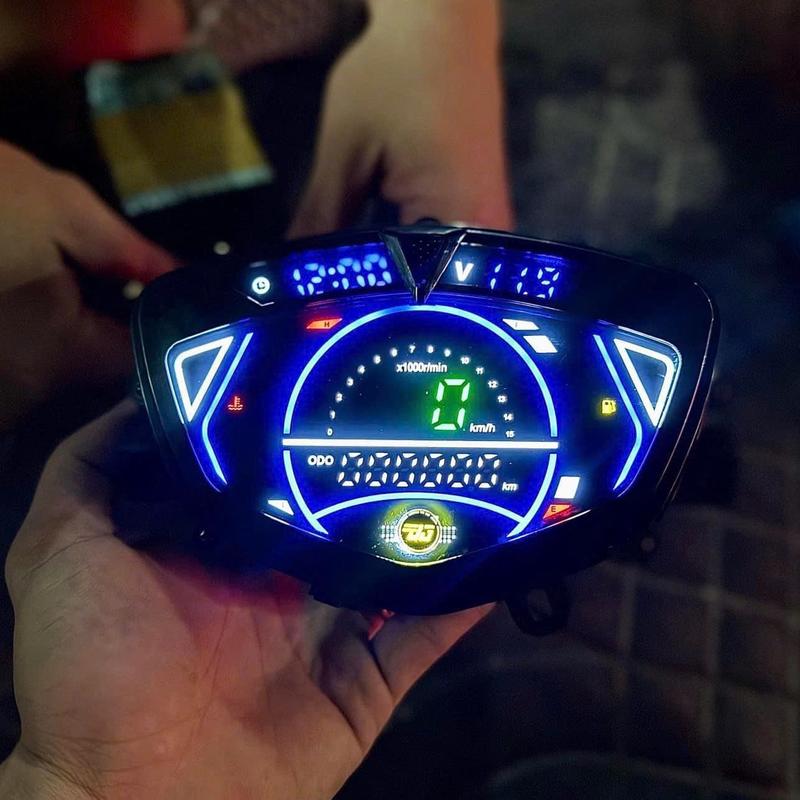 Đồng Hồ LCD Sirius 50/110 Exciter 2006-2010 Bợ Như Zin ( Phụ Kiện Xe Máy )