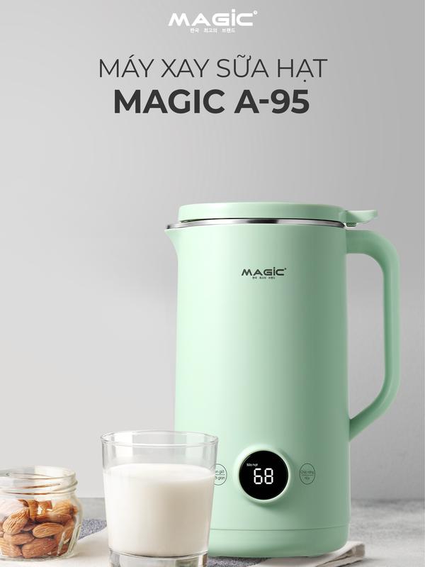 Máy làm sữa hạt Magic A-95, chế độ hẹn giờ thông minh, công suất 800W