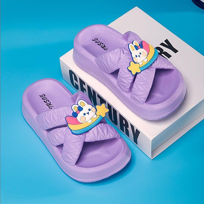 Product Introduction of 2024 New Sandal Selop anak LABUBU Viral Kekinian Bahan Karet Jelly Anti Slip Kaki Fashion 20