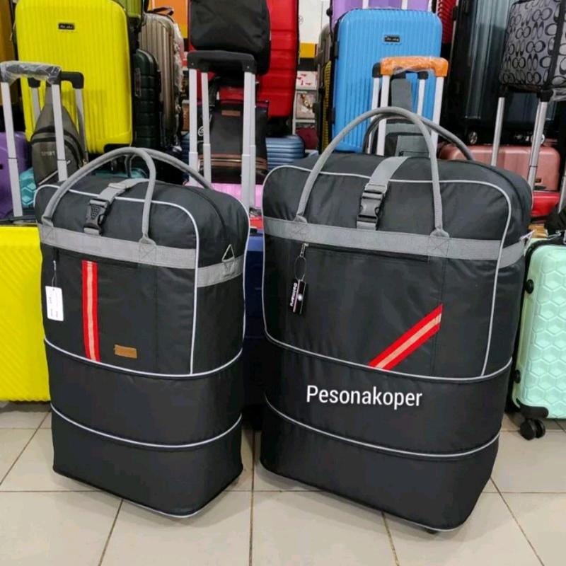 Tas Pakaian Jumbo Daimaru Expand 2 Kali dengan Roda Tinggi 70cm - Mudik Travel 1