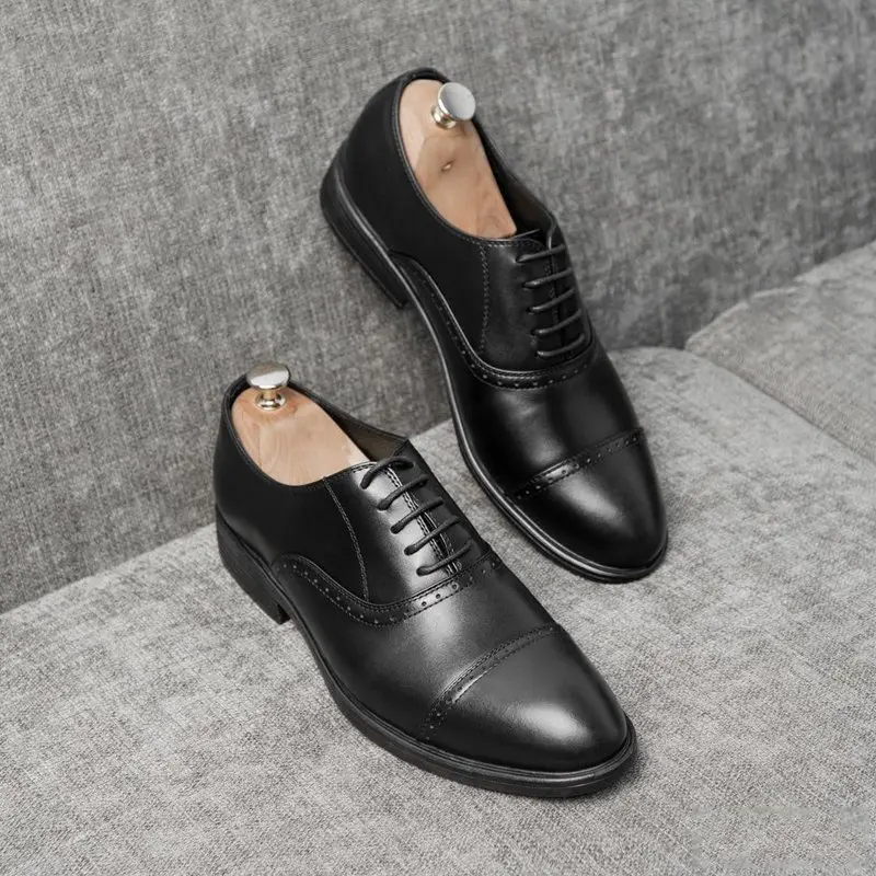 Giày Tây Oxford - GIày Công Sở - Da Bò Nhập Khẩu . Bảo Hành 12 tháng..
