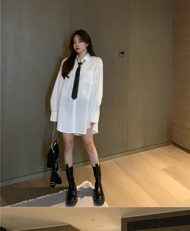 Product Introduction of T-shirt JK Uniform Shirt Skirt Dress Pleated Skirt Women's Autumn and Winter Spring and Summer Two-Piece Set Short Skirt Shirt 12