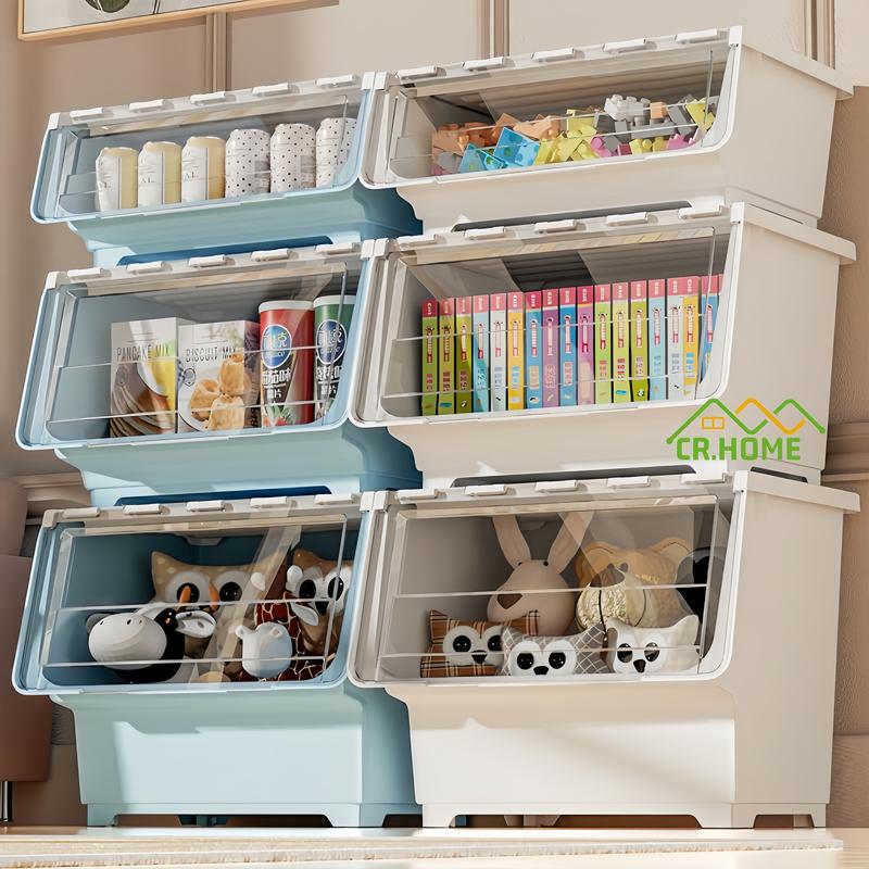 Hộp đựng đồ đa năng cao cấp Thùng nhựa đựng đồ ăn vặt có nắp Hộp nhựa đựng quần áo duy tân Hộp đựng đồ chơi