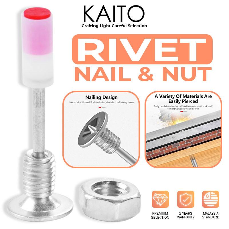 M8 Rivet Nail With Screw Nails Gun Ceiling Heavy Duty Rivet Nail ...