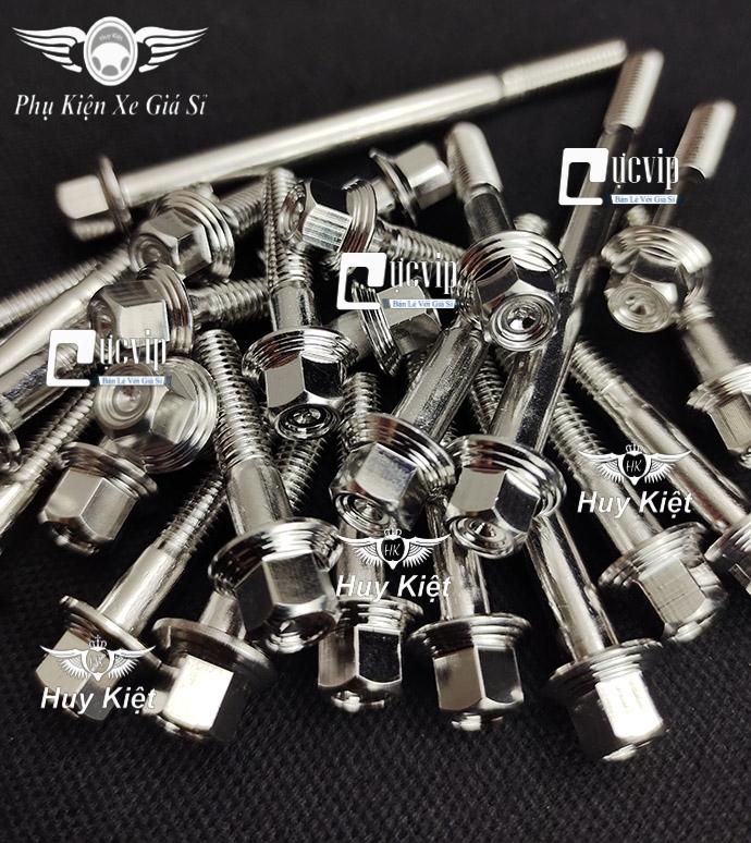 Bộ Ốc Lốc Máy Salaya THÁI (PRO) Inox 304 Raider, Satria, XiPo, Win, Ex, Sonic, Sirius, Jupiter, Future, SH, Vario, AB, Vision, Dr, Wave MS9999