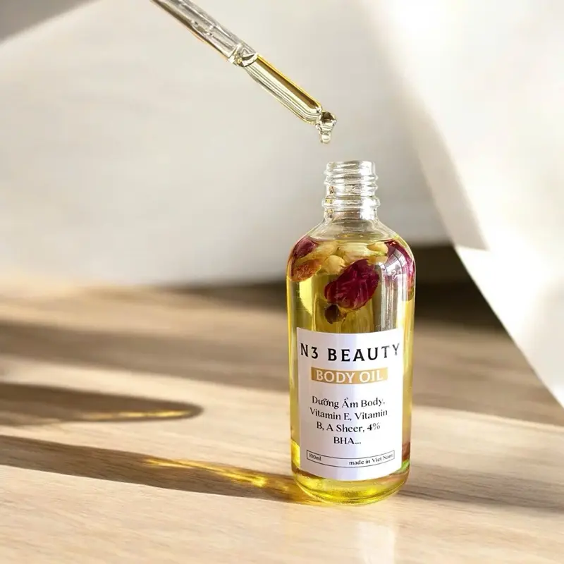 BODY OIL N3 DƯỠNG DA DƯỠNG ẨM GIÚP DA CĂNG BÓNG ĐÀN HỒI 100ML