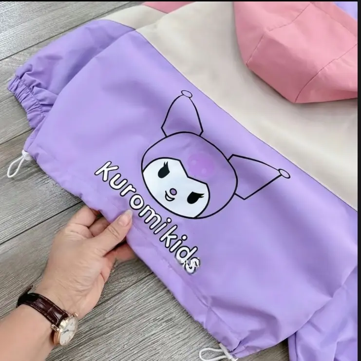 Áo Khoác Bé Hình Koromi Labubu Chất Liệu Gió Mềm Mịn Mùa Thu Đông - Voi - Heo a ogio 5