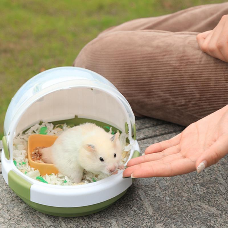 Picture of Portable Hamster Carry Cage with Water Bottle Travel Handbag - TikTok ...