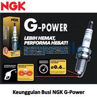 Gambar Busi Motor NGK G-Power Platinum CR6HGP Spark Plugs Fazzio Filano Fino Force FI Free Go Gear Jupiter Z Lexam Mio Soul GT Vega Force X-ride Arashi Hayate Shogun Skydrive Skywave Smash Spin Viar Karya Athlete Blitz Edge Kaze KLX KSR Pro Z125 Zone Scudetto Fi - CR6HGP dari Autoexile Kota Medan 4 Tokopedia