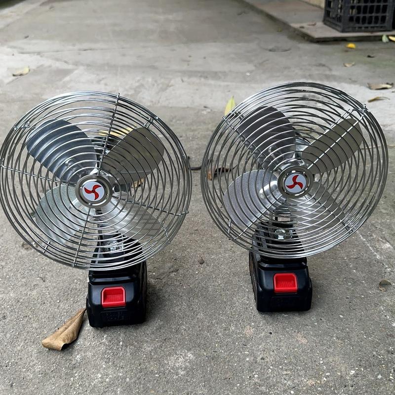 Quạt Pin Thép Không Gỉ Dây Đồng 100% 8 Inch 22cm Fan QuạT 8