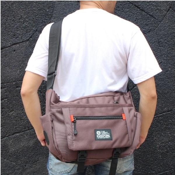 Tas Sling Bag Pria Tas Selempang Kekinian Tas Slempang Distro Hitam Polos 5