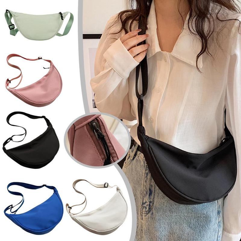 Product Introduction of Túi Bánh Bao, Phong Cách Hàn Quốc, Đơn Giản Và Thời Trang, Đeo Chéo, Thích Hợp Dự Tiệc Sinh Viên, Đeo Một Bên Vai, Dành Cho Nữ 19