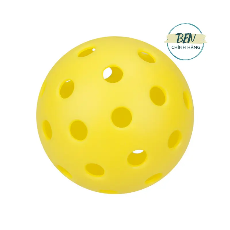 Bóng Pickleball chính hãng 40 lỗ đường kính 74 mm bóng tiêu chuẩn USAPA vàng