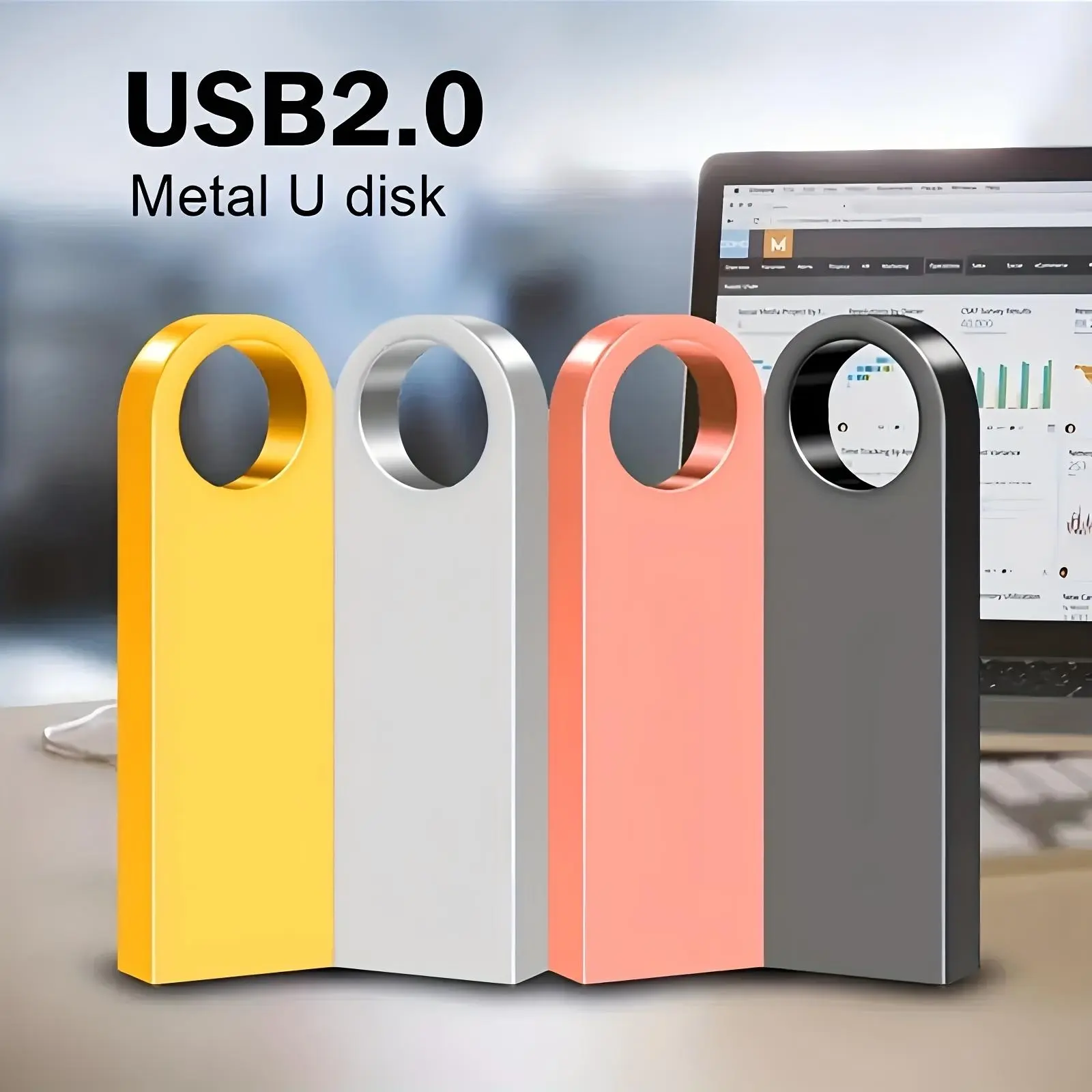USB 2.0 Flash Drive, Portable USB Flash Drive, High Speed Flash Drive, Memory Stick for Tablet & Notebook & Mobile Phone, Data Storage & Transmission