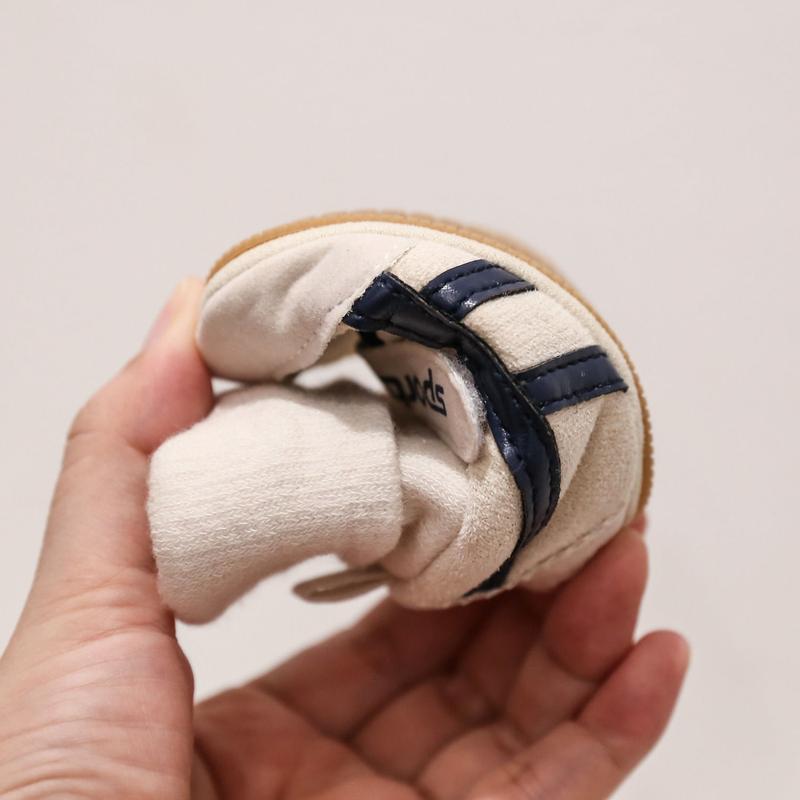 Giày Trẻ Em Bé Mùa Xuân, Mùa Thu Và Mùa Đông, Thích Hợp Cho Bé 6-12 Tuổi Và 0-1 Tuổi, Đệm Bông Cách Nhiệt, Đế Mềm, Tất Cho Trẻ Mới Biết Đi, Cho Bé Trai Và Bé Gái, Không Thể Rơi, Thích Hợp Cho Em Bé Sợi Tre 6