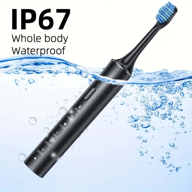 Electric Toothbrush, USB Rechargeable Sonic Toothbrush, Intelligent Toothbrushes for Adults, Personal Oral Care Appliances 5