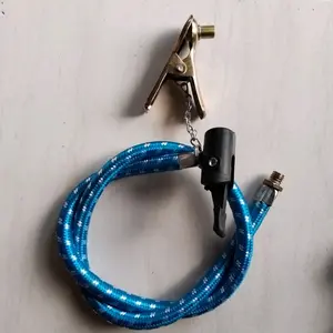 Selang Pompa Motif Benang Biru Double Cop