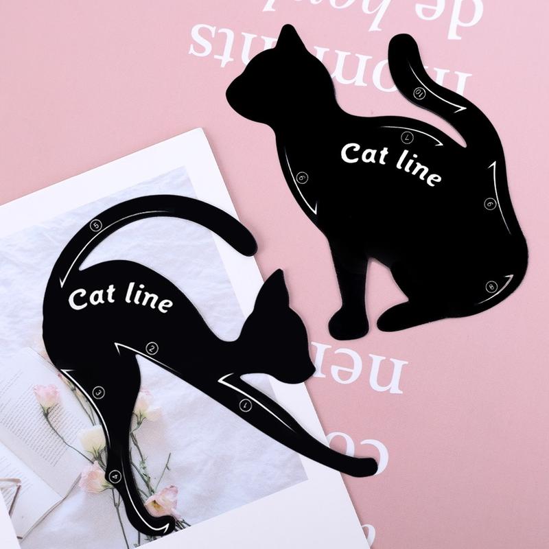 [vit]Set 2 Khuôn Kẻ Mắt Mèo Trang Điểm Chuyên Nghiệp Tiện Dụng 6