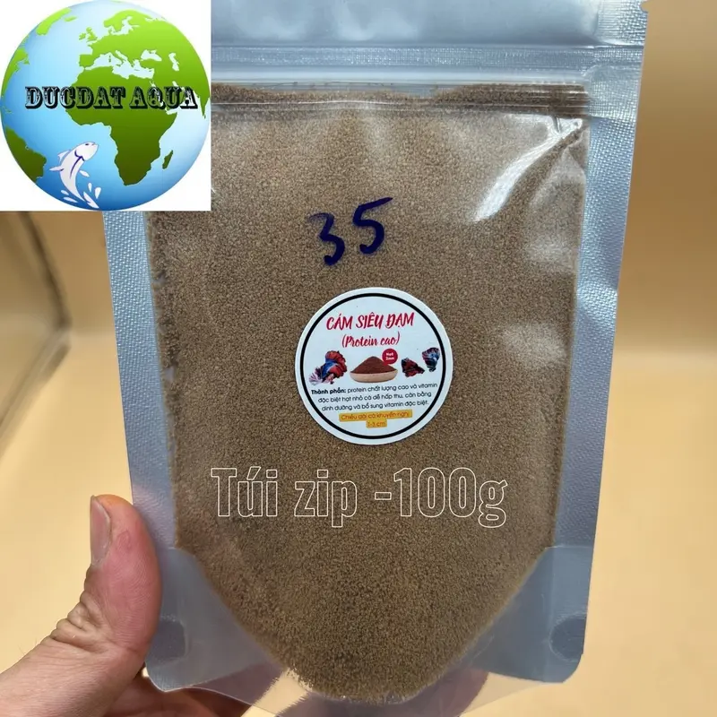 ￼ARTEMIA , trùng huyết , siêu đạm , tảo xoắn sấy khô,  50-100g giàu dinh dưỡng- TOP 1thức ăn cho cá con -đức đạt aqua 8