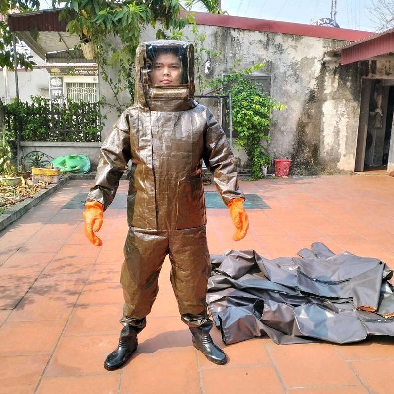 bộ quần áo bắt ong bạt việt nam 1