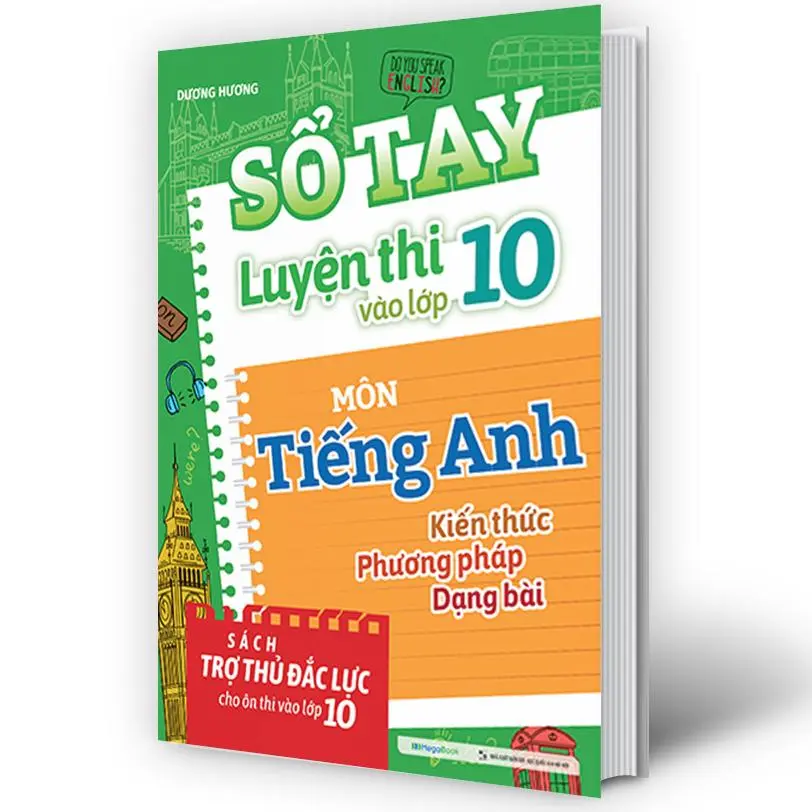 Sách -Sổ tay Luyện thi vào lớp 10 môn Tiếng Anh