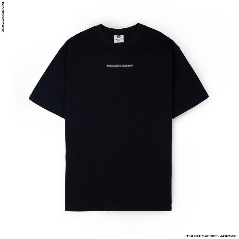 Áo Thun Nam Oversize In Thành Cao BEACON DENIM Mã AOPG52 Thoáng Mát, Trẻ Trung Menswear Top Cotton