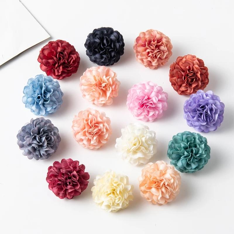 Product Introduction of 1PC 6-inch Creative Multi-color Fluffy Paper Flower Ball Wedding Decoration New Year Party Home Decoration 15