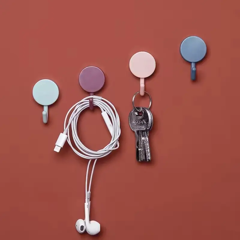 5 PCS Gantungan Tempel Dinding Hook Makaron Serbaguna Minimalis 1