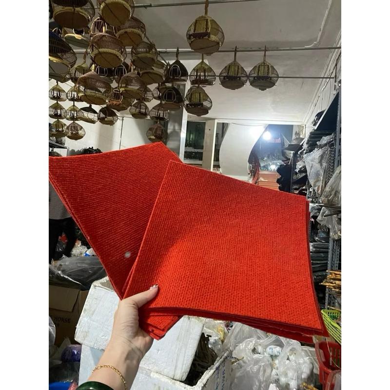 Combo 10 tấm Thảm lót lồng tái sử dụng đủ size lồng chào mào vuông thái sing hút mật