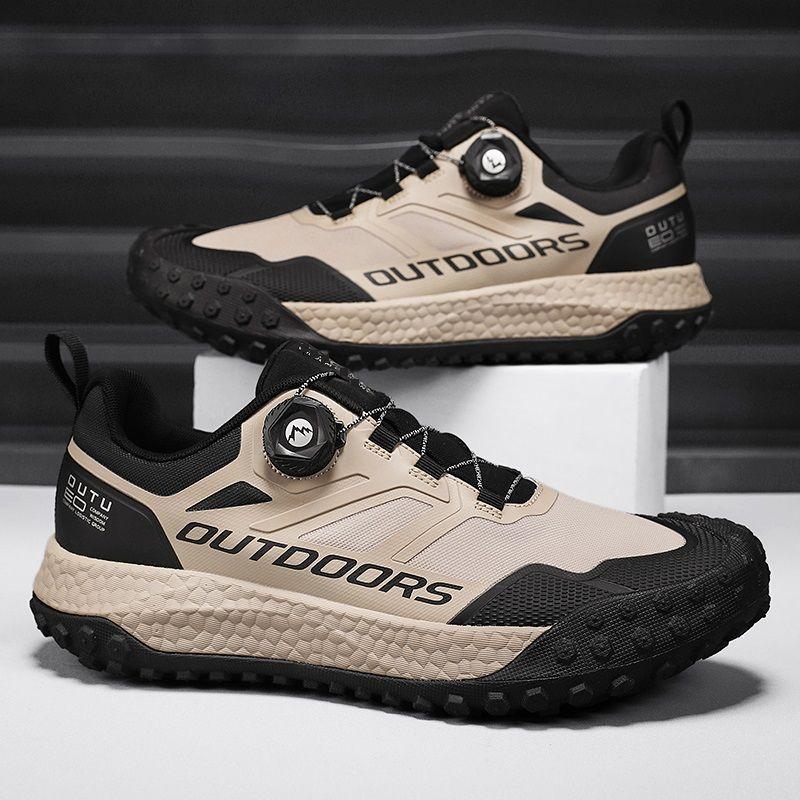 Product Introduction of Foreign Trade Brand Broken Size Men's Shoes New Breathable Outdoor Climbing Boots Hiking Shoes Men's Height Increasing Sports Casual Shoes Men 1