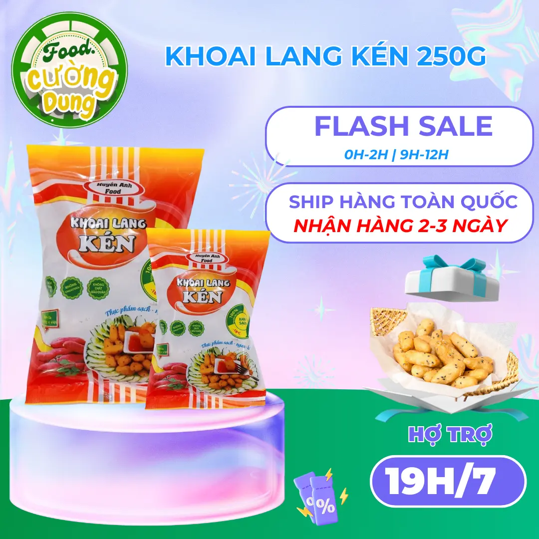 Khoai lang kén 250g ship toàn quốc  nhận hàng 2 - 3 ngày