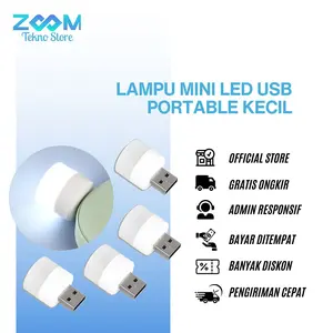 Lampu Mini Led Usb Portable Kecil / Lampu Baca / Lampu Led Usb Mini (ZTS)