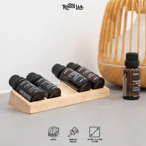 Essential oil holder | EO holder | Rak | Organizer | Minyak atsiri Kayu