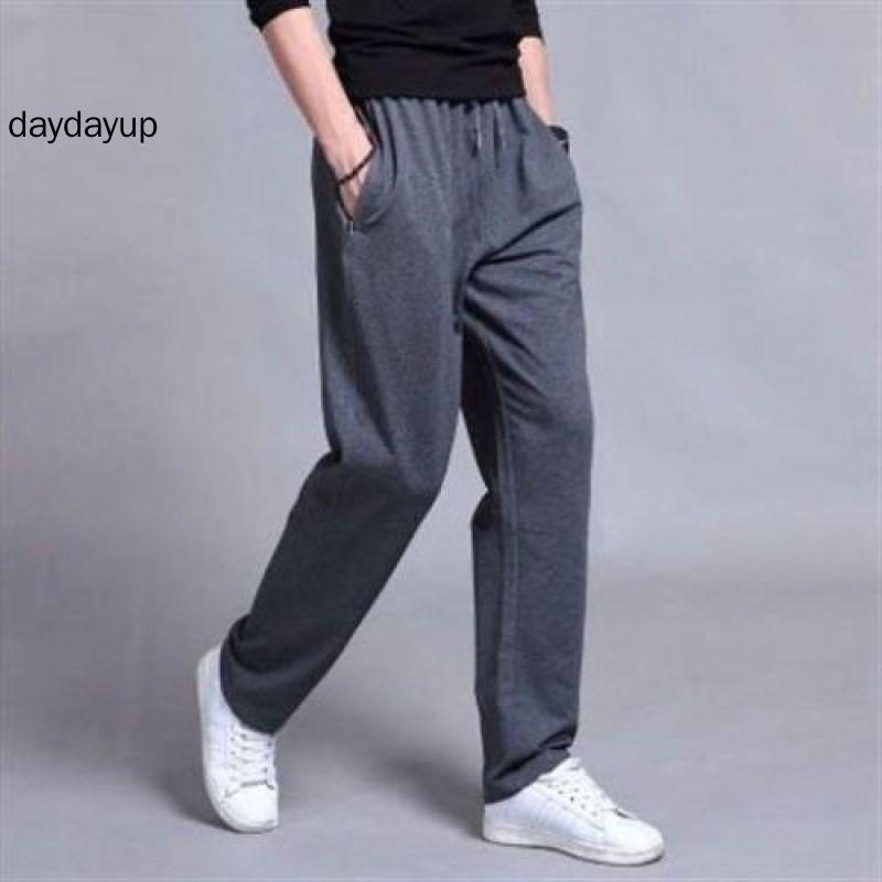 Men Sports Pants Thick Breathable Sports Fashion Pants Straight Tube Plus Size Running Loose Casual Pants 6