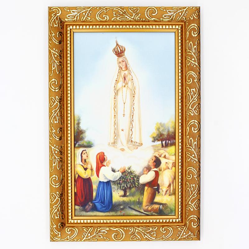 Our Lady of Fatima Frame 25cm H - Artesano Gifts Our Lady o - TikTok ...