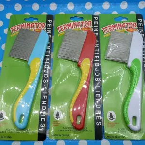 (7Pcs,4 Pcs) Serit Sisir Kutu Rambut Gagang Besi