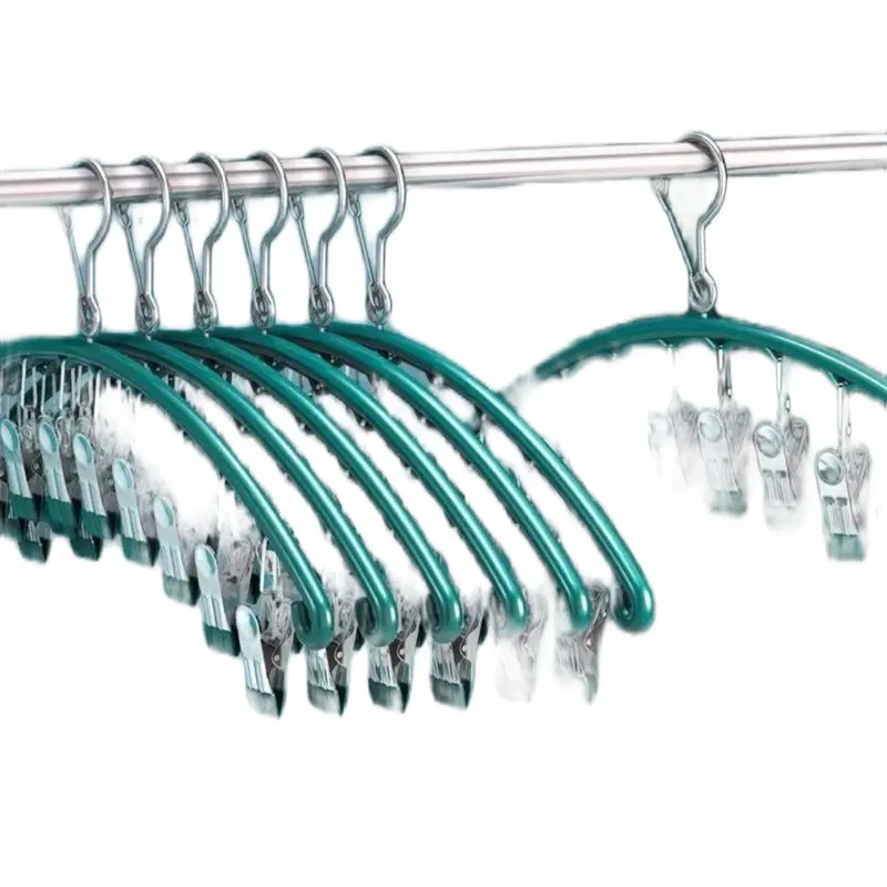 Kẹp phơi đồ trống trượt( giao màu ngẫu nhiên) 4