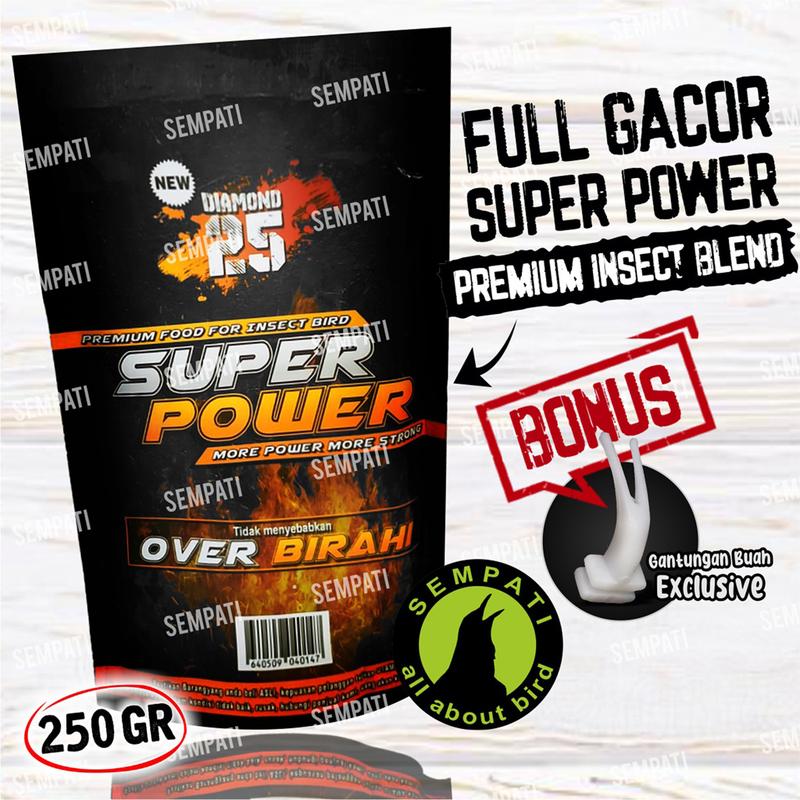 Pakanyog Insect SEMPATI Super Power Insect Bird Food Pakan Voer Harian Lomba - Shop ...