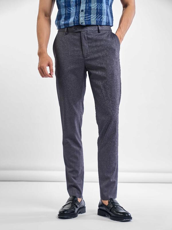  OWEN - Quần tây Nam chất liệu TR Spandex kiểu dáng Trendy màu Ghi QD231270 