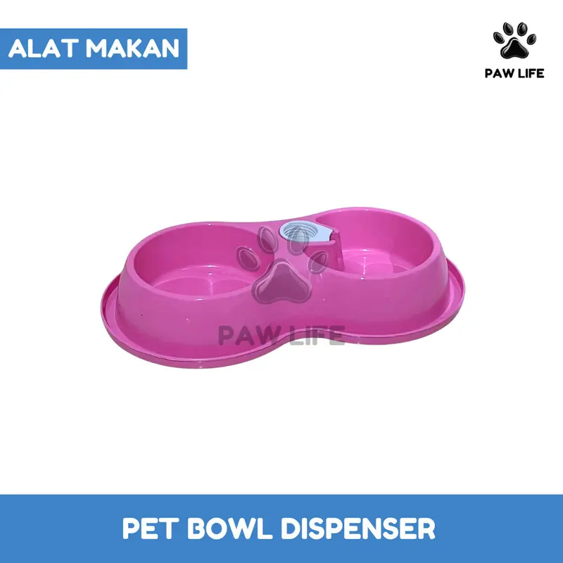 PL Pet Food Dispenser Tempat Makan Minum Otomatis Kucing Anjing 4