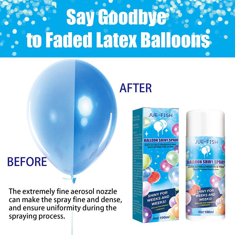Product Introduction of 100ml Balloon Shiny Spray Anti-fading Polished Atmosphere Balloon Gloss Spray Balloon  Christmas Balloon Supplies 10