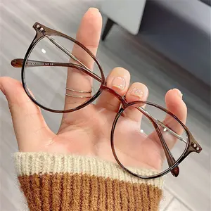 Kacamata lensa photocromic 2 in 1 anti radiasi wanita pria Anti UV Eyewear Glasses