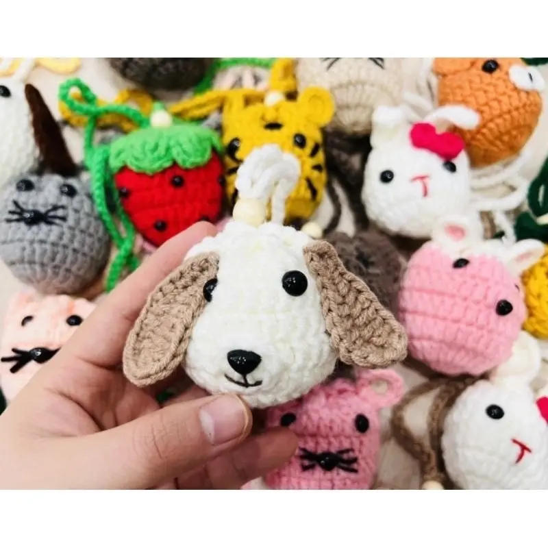 Túi Đựng Tỏi Đính Hạt Dâu Cho Bé Tránh Vía 2