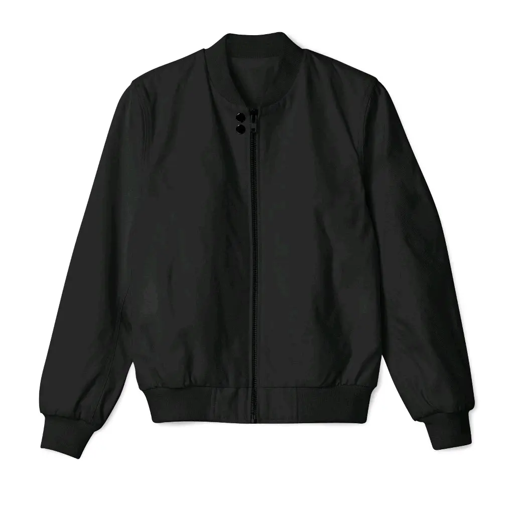 jaket bomber big size pria&wanita Polos Zipper