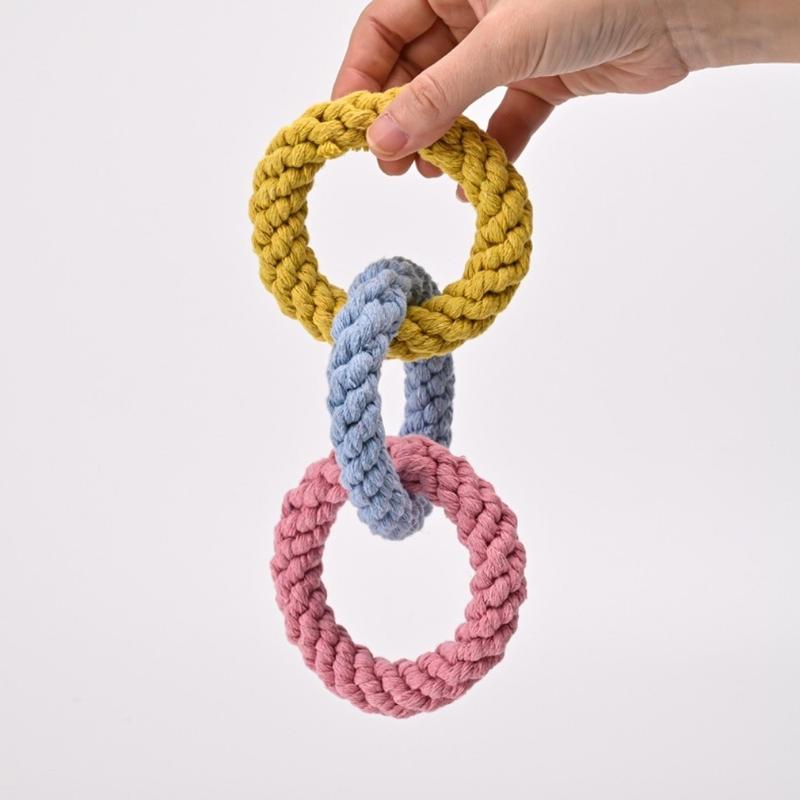 Product Introduction of Hamster Climbing Rope Toys Sugar Glider Cage Accessories Hanging Swing Cage Toy Bird Rope Swing Toy for Climbing Exercising 17
