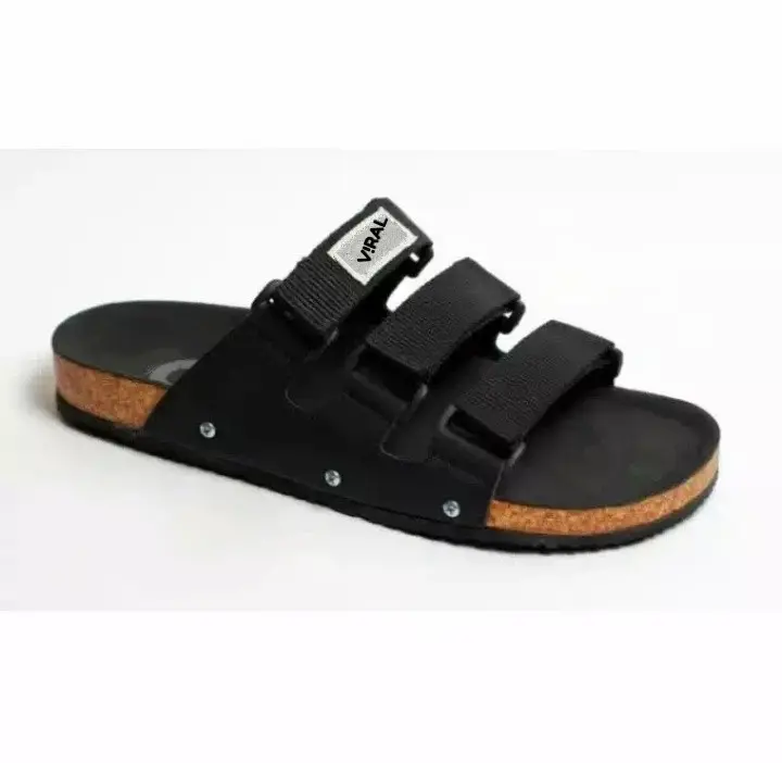 Sandal Pria Distro murah keren kokop anti slip elegan kekinian Sandal