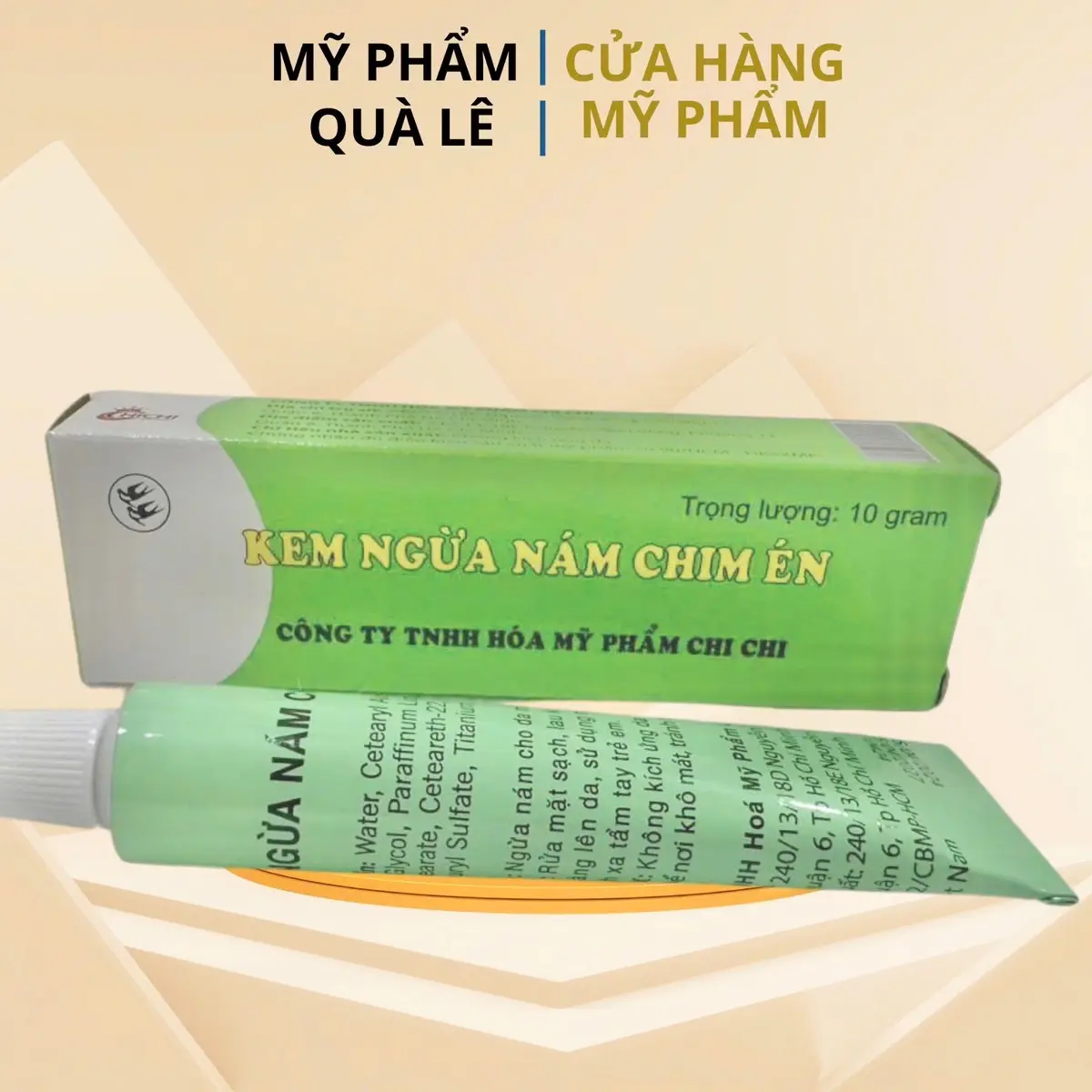 Lẻ 1 hộp kem nám én việt 10g Làm Đẹp Da Chăm Sóc Da Dưỡng Ẩm Da